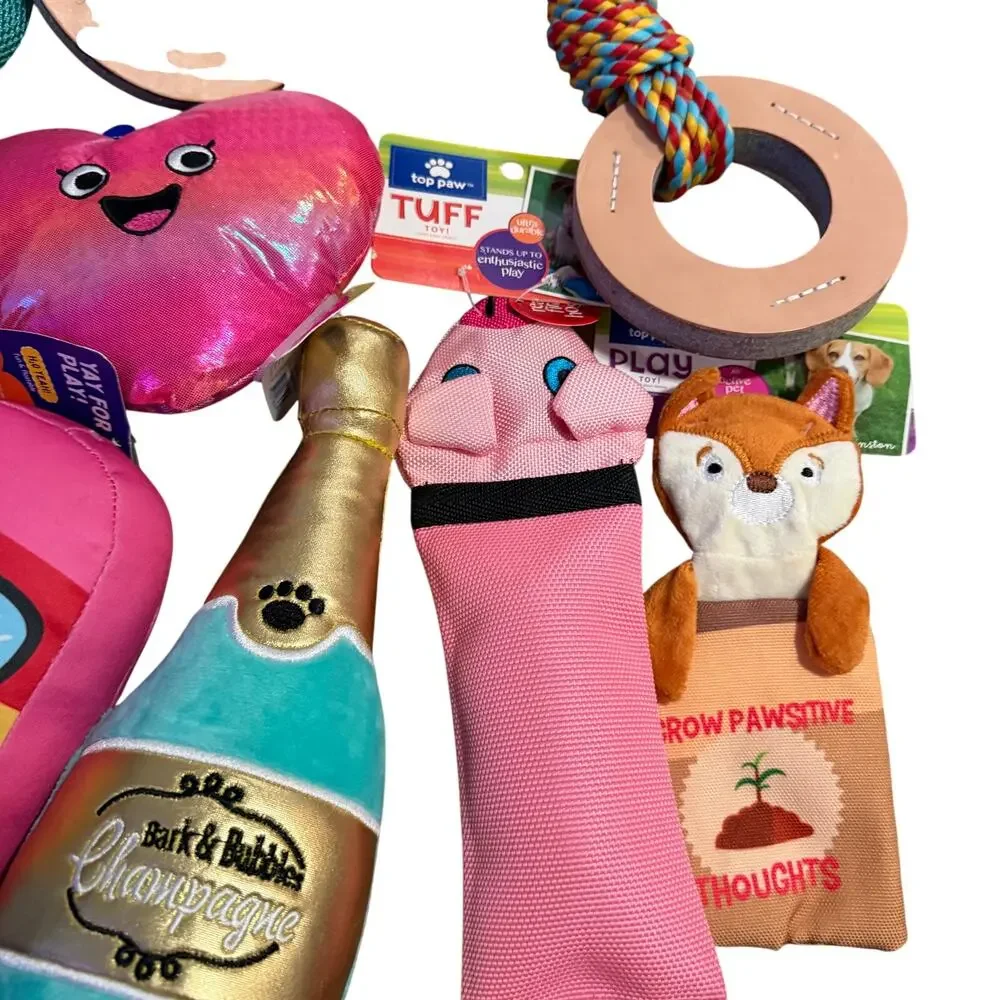 Dog Toy Bundle of 8 Toys